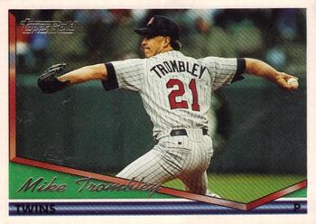 1994 Topps - Gold #308 Mike Trombley Front