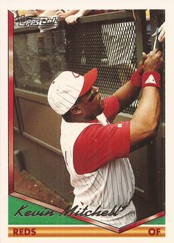 1994 Topps - Gold #335 Kevin Mitchell Front