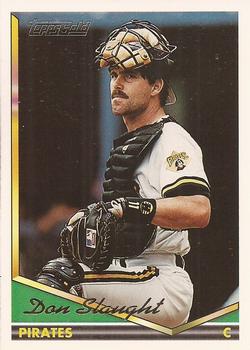 1994 Topps - Gold #405 Don Slaught Front