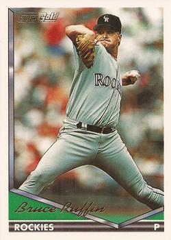 1994 Topps - Gold #407 Bruce Ruffin Front