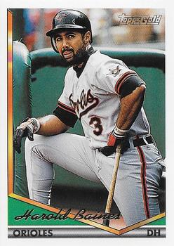 1994 Topps - Gold #420 Harold Baines Front