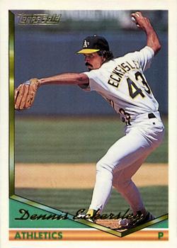 1994 Topps - Gold #465 Dennis Eckersley Front