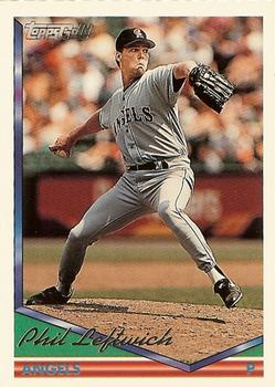1994 Topps - Gold #471 Phil Leftwich Front