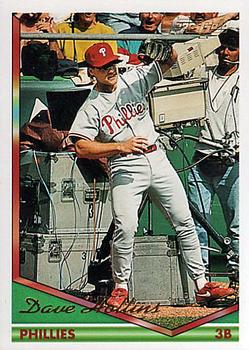 1994 Topps - Gold #476 Dave Hollins Front