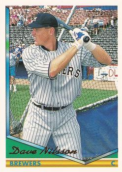 1994 Topps - Gold #548 Dave Nilsson Front