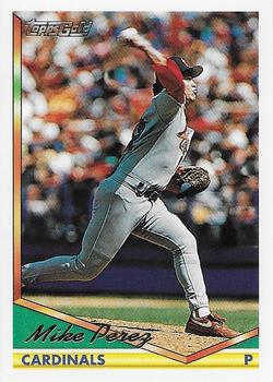 1994 Topps - Gold #567 Mike Perez Front
