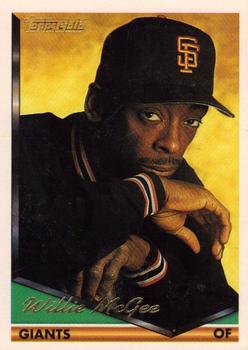 1994 Topps - Gold #574 Willie McGee Front