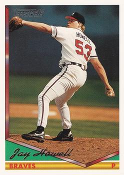 1994 Topps - Gold #592 Jay Howell Front