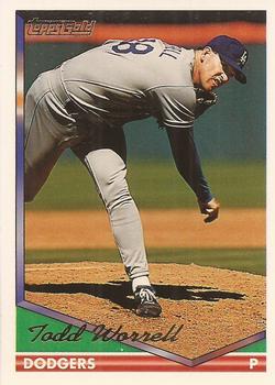 1994 Topps - Gold #611 Todd Worrell Front