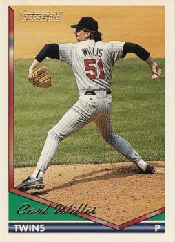1994 Topps - Gold #621 Carl Willis Front