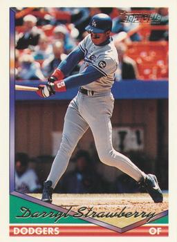 1994 Topps - Gold #640 Darryl Strawberry Front