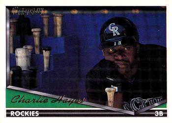 1994 Topps - Gold #655 Charlie Hayes Front