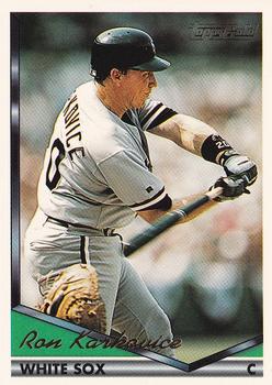 1994 Topps - Gold #684 Ron Karkovice Front