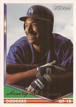 1994 Topps - Gold #727 Henry Rodriguez Front