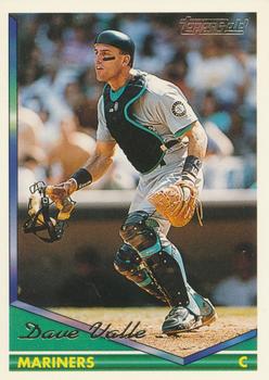 1994 Topps - Gold #736 Dave Valle Front