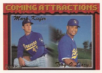 1994 Topps - Gold #770 Mark Kiefer / Troy O'Leary Front