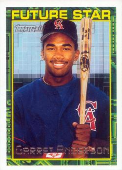 1994 Topps - Gold #84 Garret Anderson Front