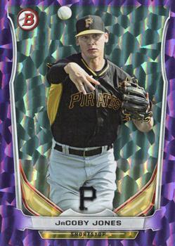 2014 Bowman Draft - Top Prospects Purple Ice #TP-50 JaCoby Jones Front