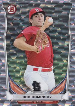 2014 Bowman Draft - Top Prospects Silver Ice #TP-52 Rob Kaminsky Front