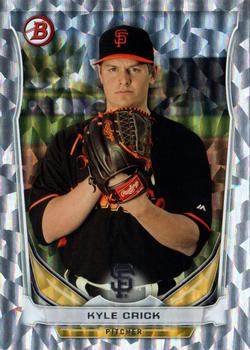 2014 Bowman Draft - Top Prospects Silver Ice #TP-63 Kyle Crick Front