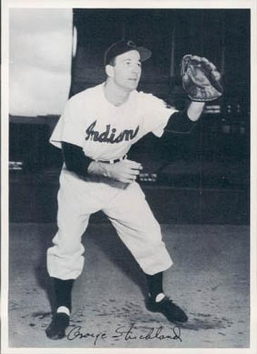 1956 Cleveland Indians Picture Pack #NNO George Strickland Front