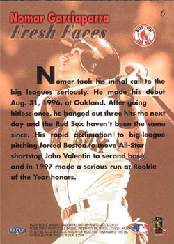 1997 Sports Illustrated #6 Nomar Garciaparra Back