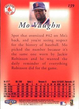 1997 Sports Illustrated #139 Mo Vaughn Back