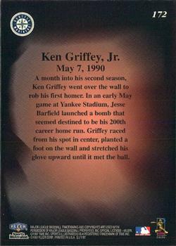 1997 Sports Illustrated #172 Ken Griffey, Jr. Back