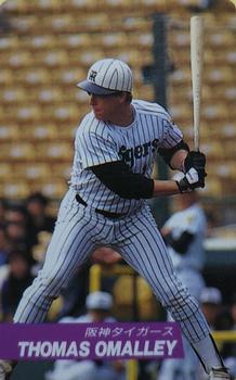 1992 Calbee Hanshin Tigers #T12 Tom O'Malley Front