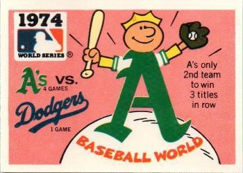 1980 Fleer Baseball Stickers #NNO Chicago Cubs Monogram Back