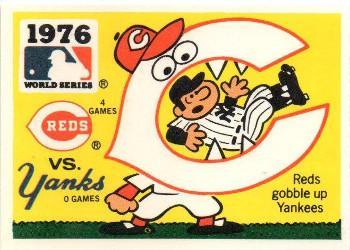 1980 Fleer Baseball Stickers #NNO St. Louis Cardinals Monogram Back