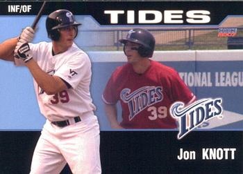 2007 Choice Norfolk Tides #21 Jon Knott Front