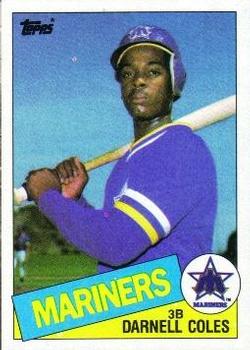1985 Topps #108 Darnell Coles Front