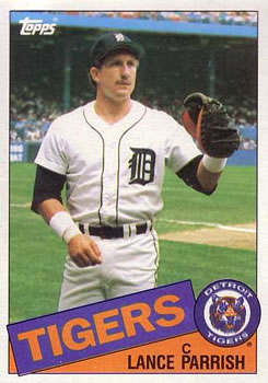 1985 Topps #160 Lance Parrish Front