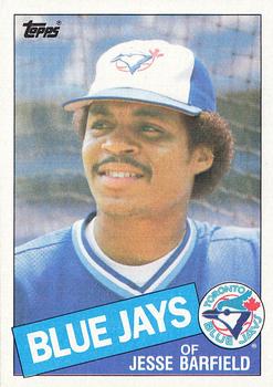 1985 Topps #24 Jesse Barfield Front