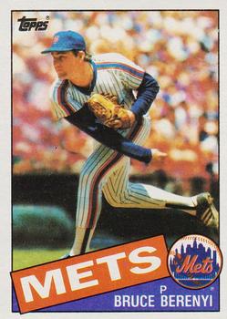 1985 Topps #27 Bruce Berenyi Front
