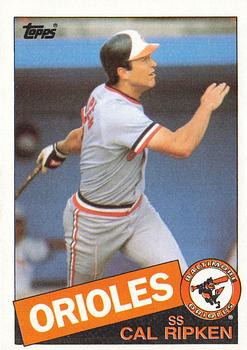 1985 Topps #30 Cal Ripken Front