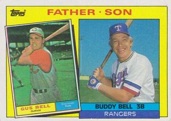 1985 Topps #131 Gus Bell / Buddy Bell Front