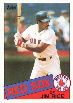 1985 Topps #150 Jim Rice Front