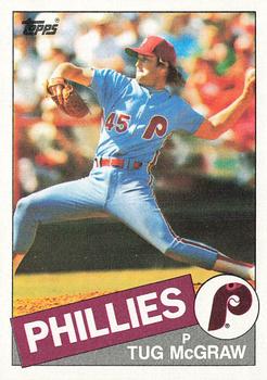 1985 Topps #157 Tug McGraw Front