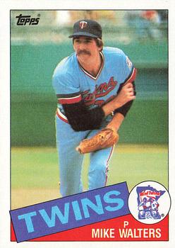 1985 Topps #187 Mike Walters Front