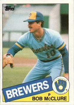 1985 Topps #203 Bob McClure Front