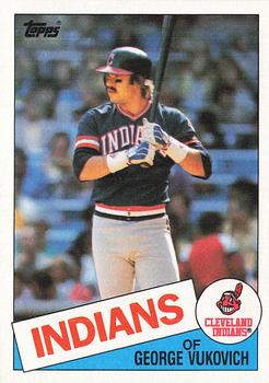1985 Topps #212 George Vukovich Front