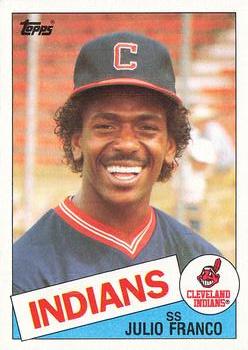 1985 Topps #237 Julio Franco Front