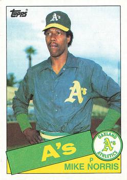 1985 Topps #246 Mike Norris Front