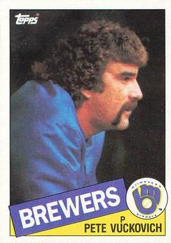 1985 Topps #254 Pete Vuckovich Front