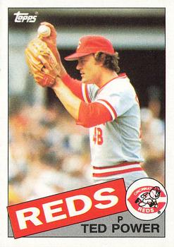 1985 Topps #342 Ted Power Front