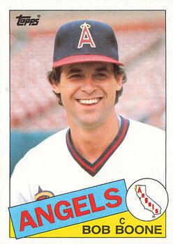 1985 Topps #348 Bob Boone Front