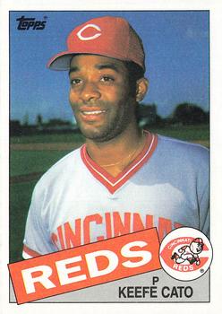 1985 Topps #367 Keefe Cato Front