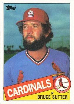 1985 Topps #370 Bruce Sutter Front